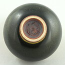 Berndt Friberg (1961) Unique Brown/Yellow Bowl 4,5 cm