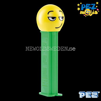PEZ Dispenser SMIRK GREEN + Candy - PEZmojis - PE26
