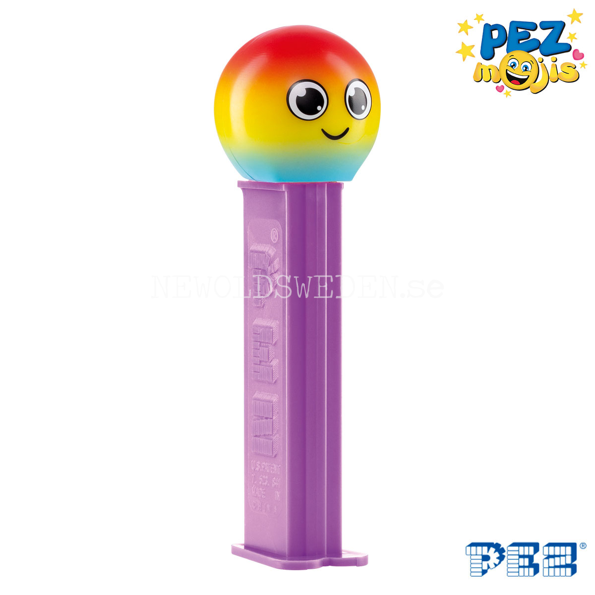 PEZ Dispenser RAINBOW + Candy - PEZmojis - PE26 - 6