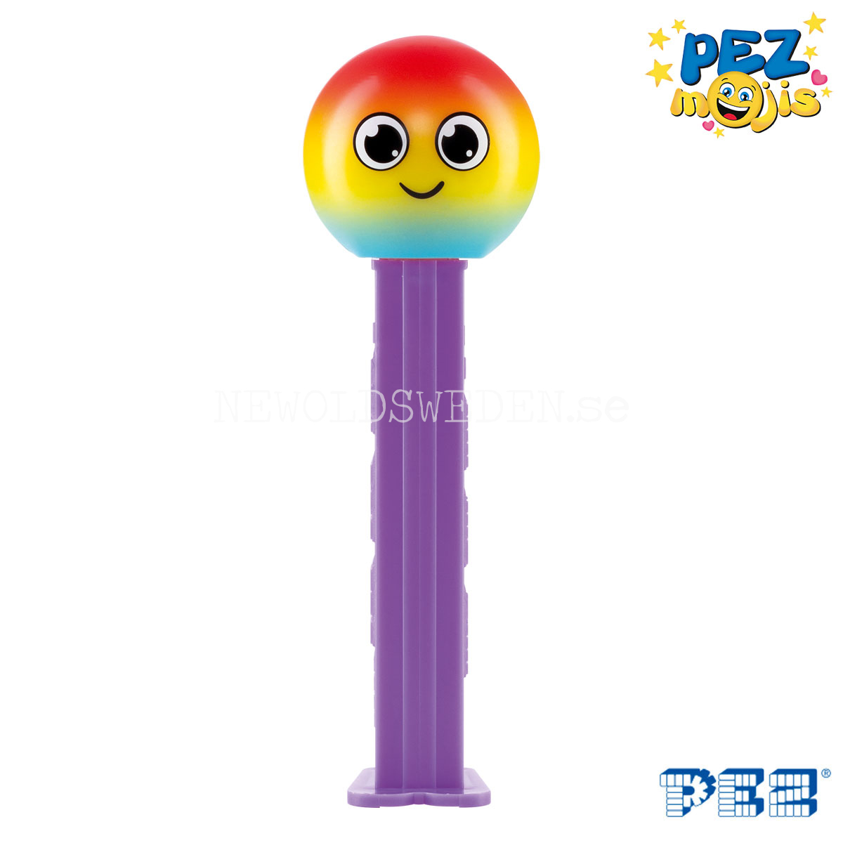PEZ Dispenser RAINBOW + Candy - PEZmojis - PE26 - 7