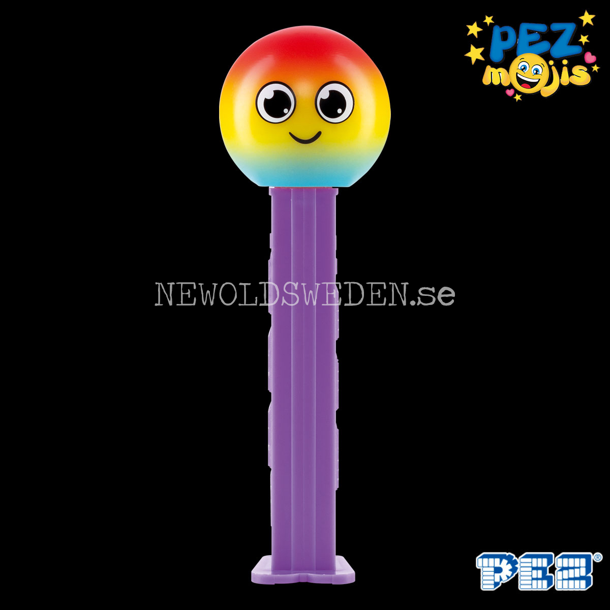 PEZ Dispenser RAINBOW + Candy - PEZmojis - PE26 - 4