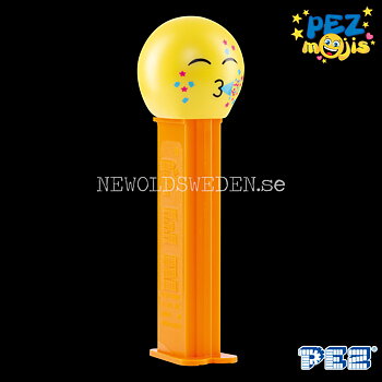 PEZ Dispenser PARTY ORANGE + Candy - PEZmojis - PE26