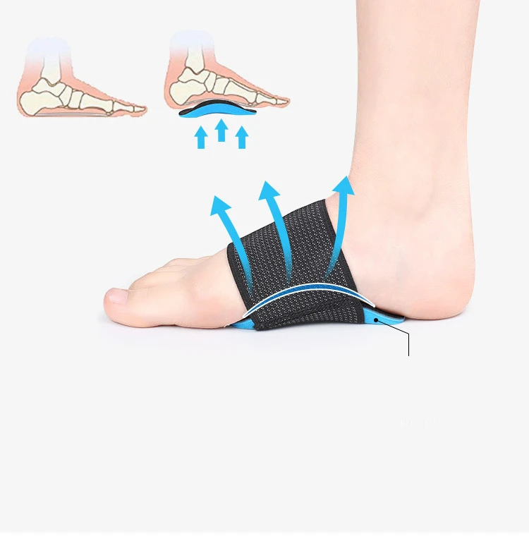 Fodbue støtte med ergonomiske gelpuder - 2