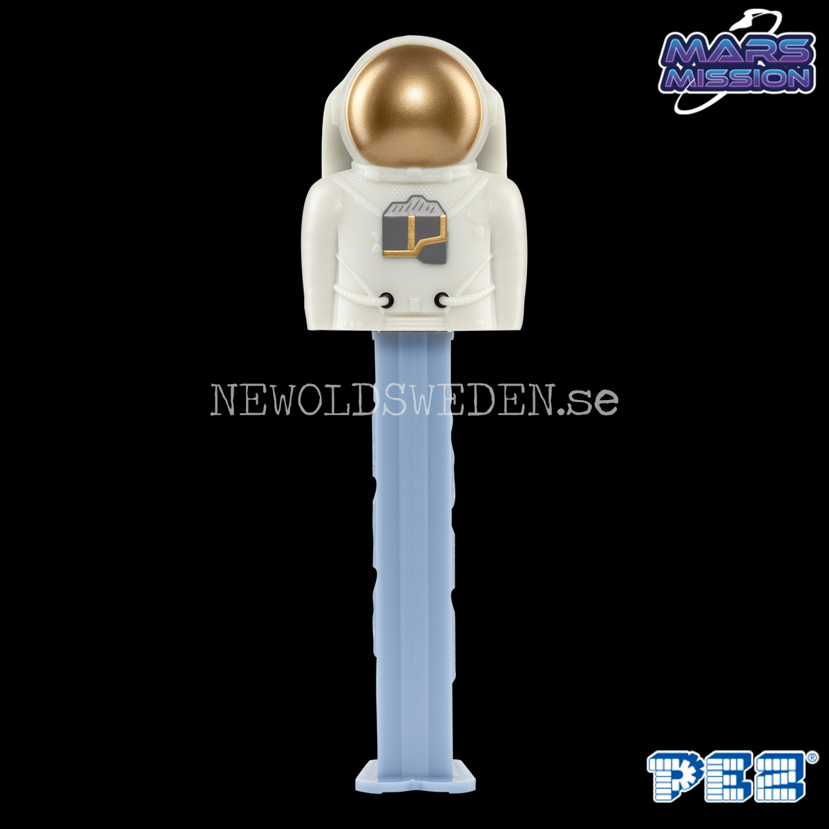 PEZ Dispenser ASTRONAT GOLD + Candy - Mars Mission - PE29 - 3