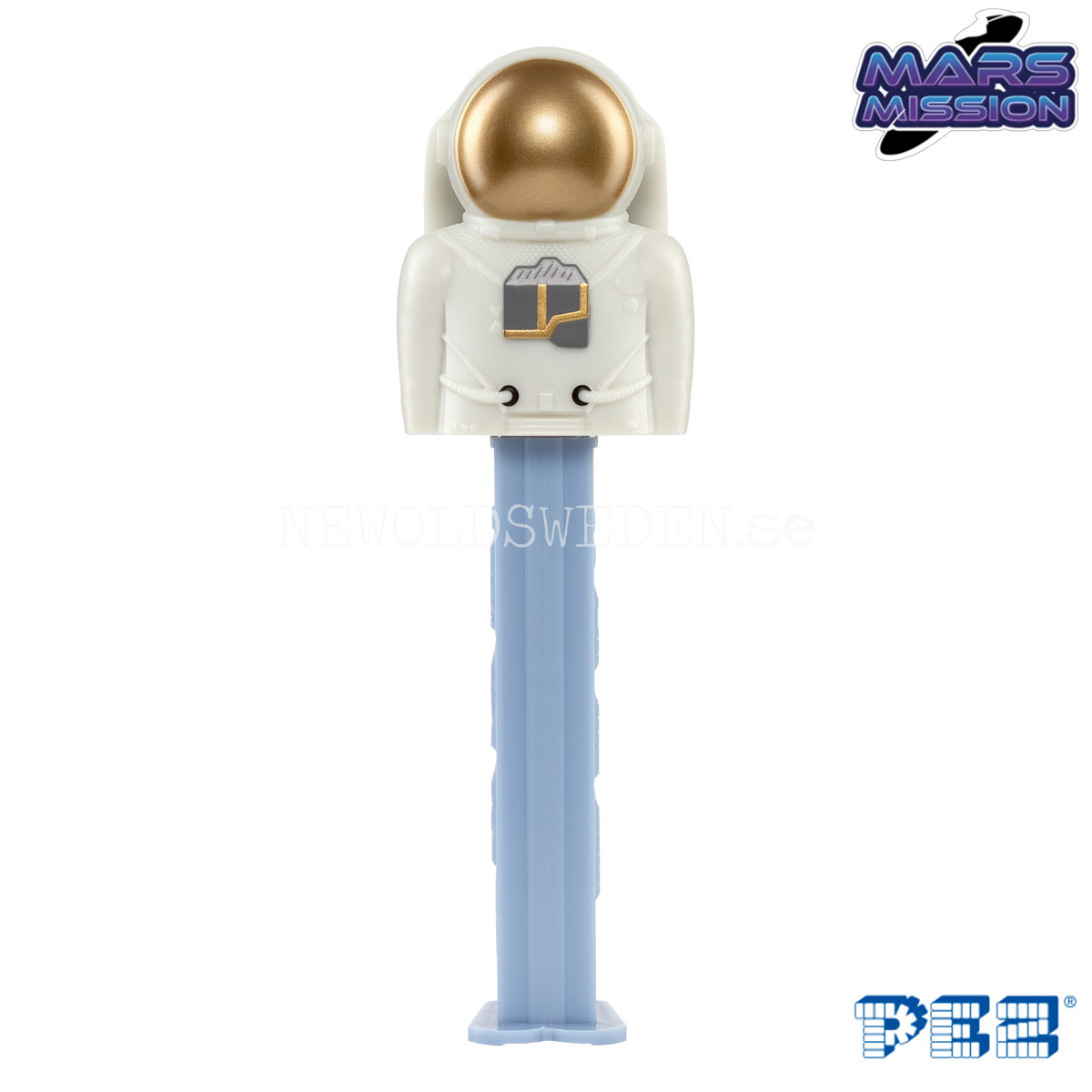 PEZ Dispenser ASTRONAT GOLD + Candy - Mars Mission - PE29 - 6