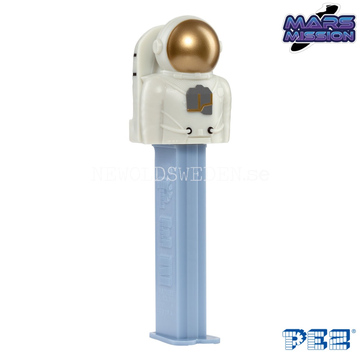 PEZ Dispenser ASTRONAT GOLD + Candy - Mars Mission - PE29 - 5