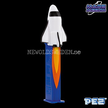 PEZ Dispenser SPACE SHUTTLE + Candy - Mars Mission - PE29
