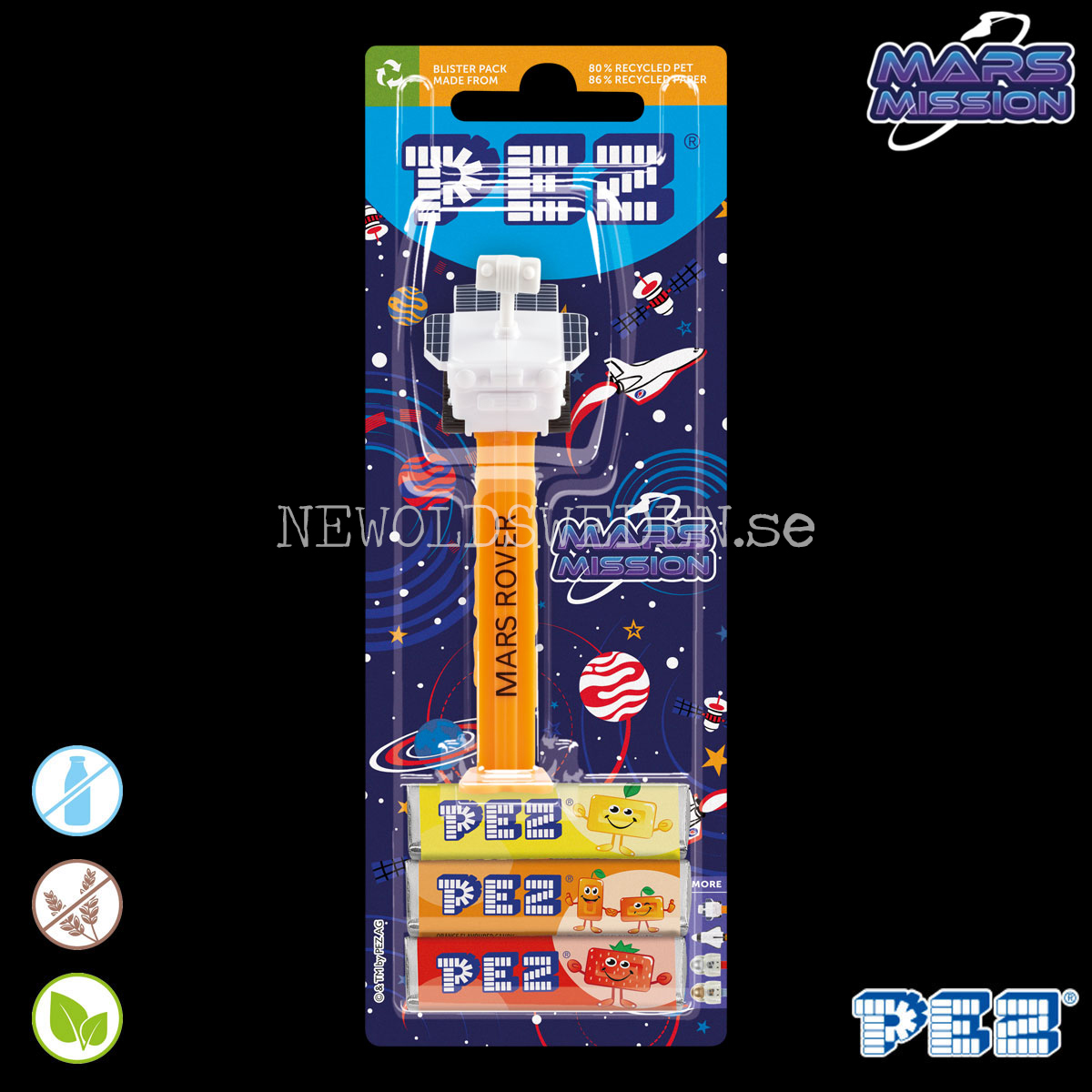PEZ Dispenser MARS ROVER + Candy - Mars Mission - PE29 - 2