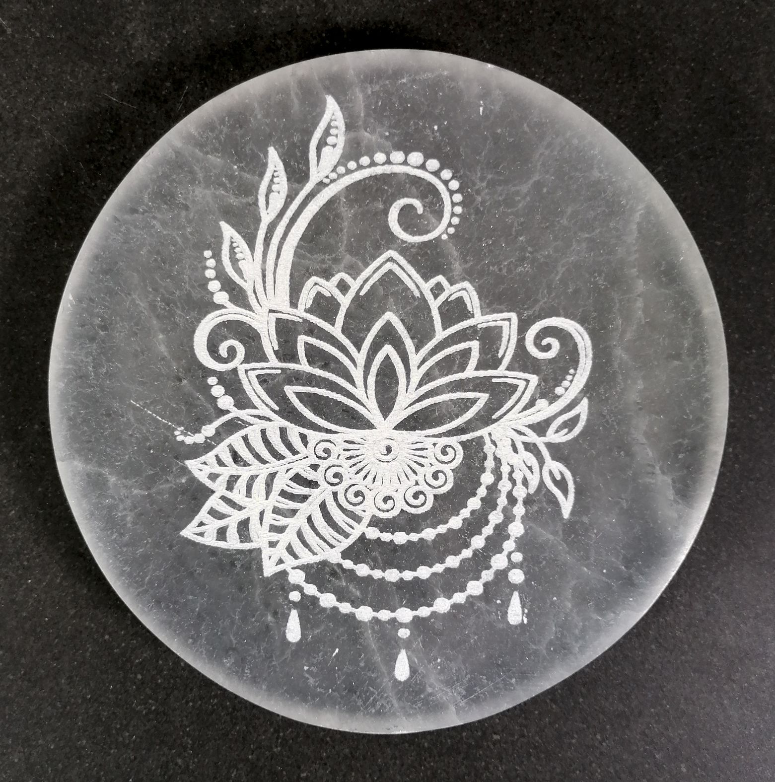 Selenit laddningsplatta - Lotus