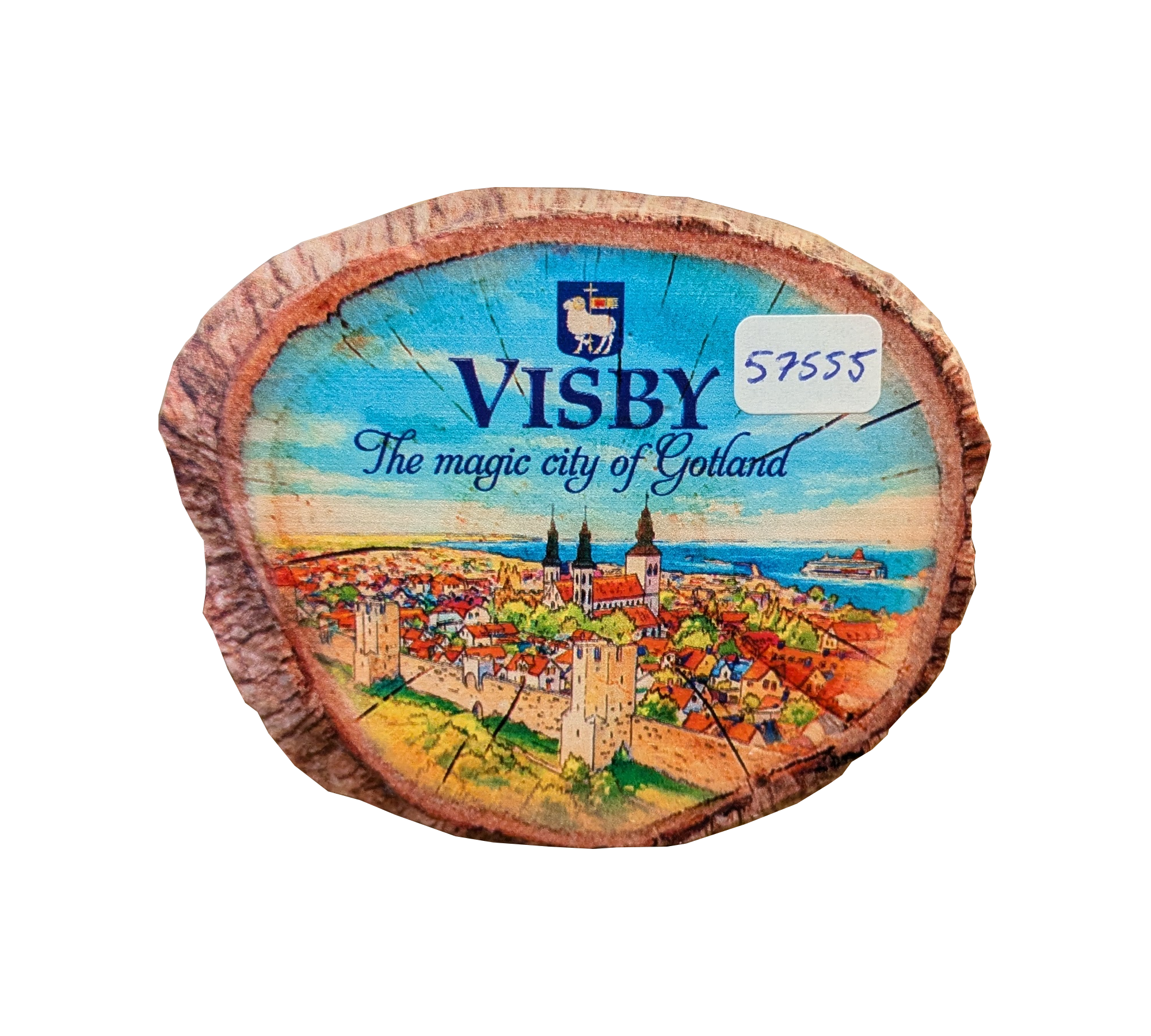Magnet Poly Rund Visby 20st/fp