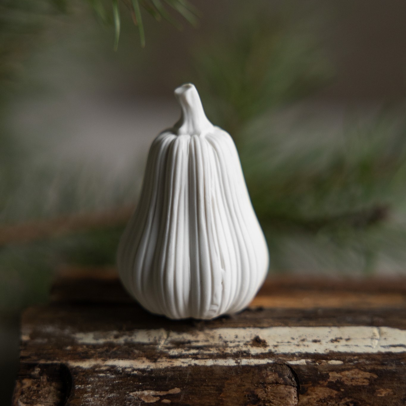 Pumpa Hillinge Keramik - Vit