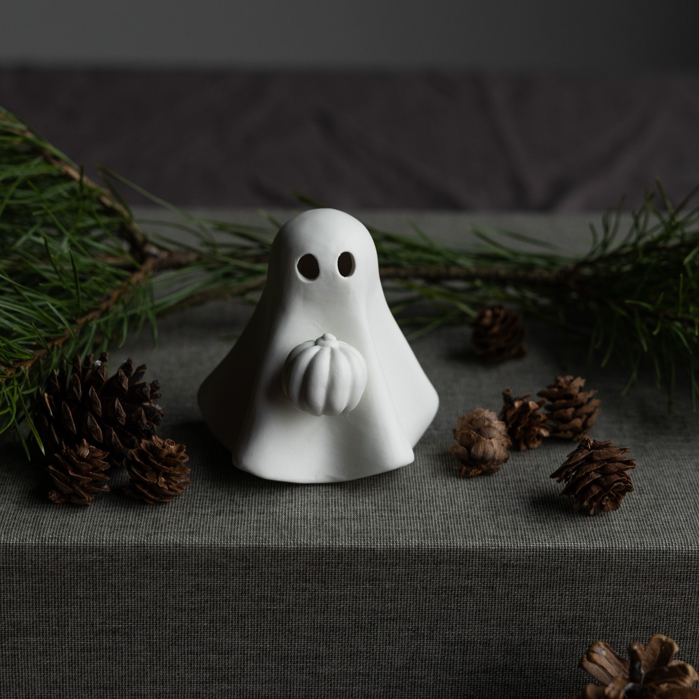 Spöke Sune Keramik Vit - Liten