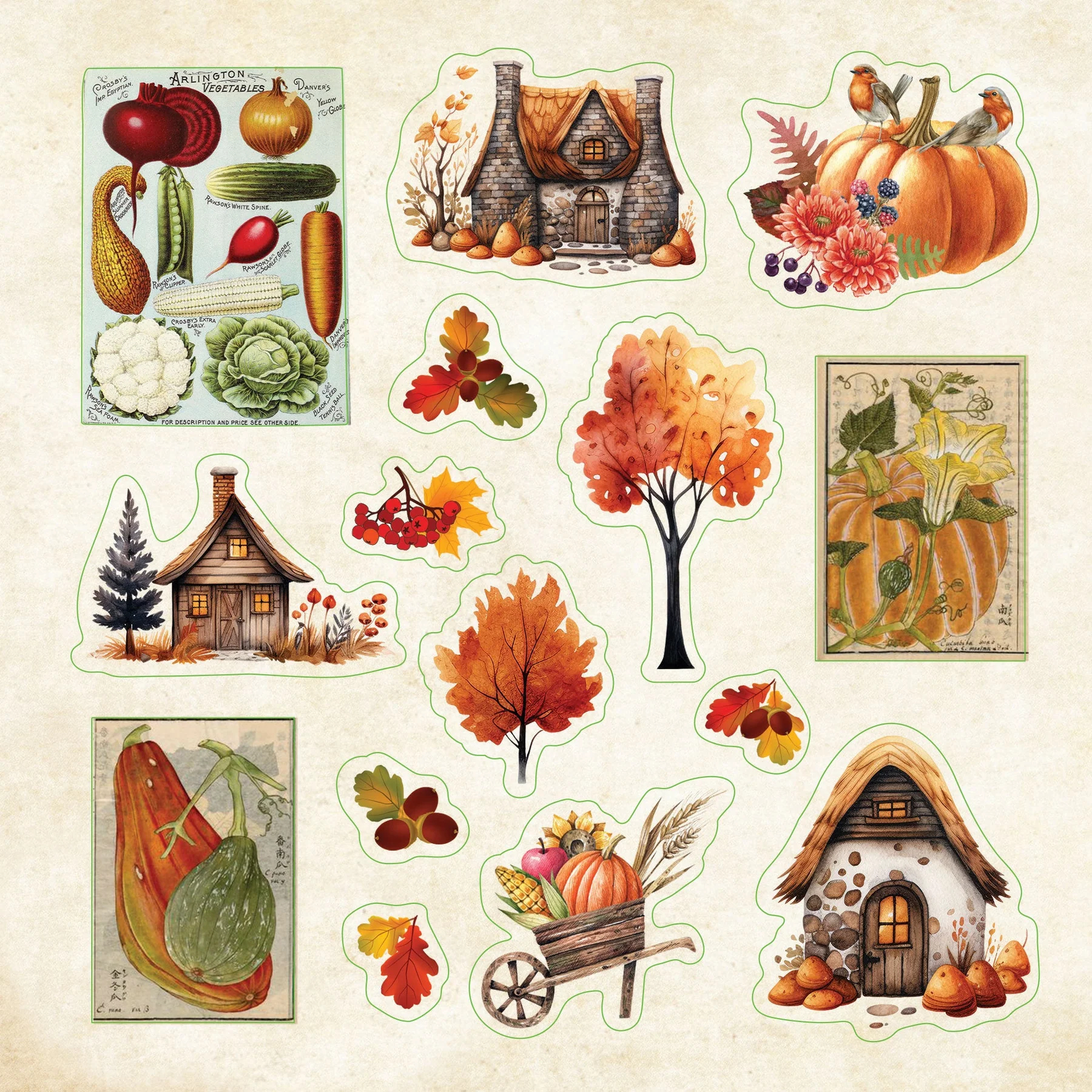 Cottagecore Sticker Book - 9