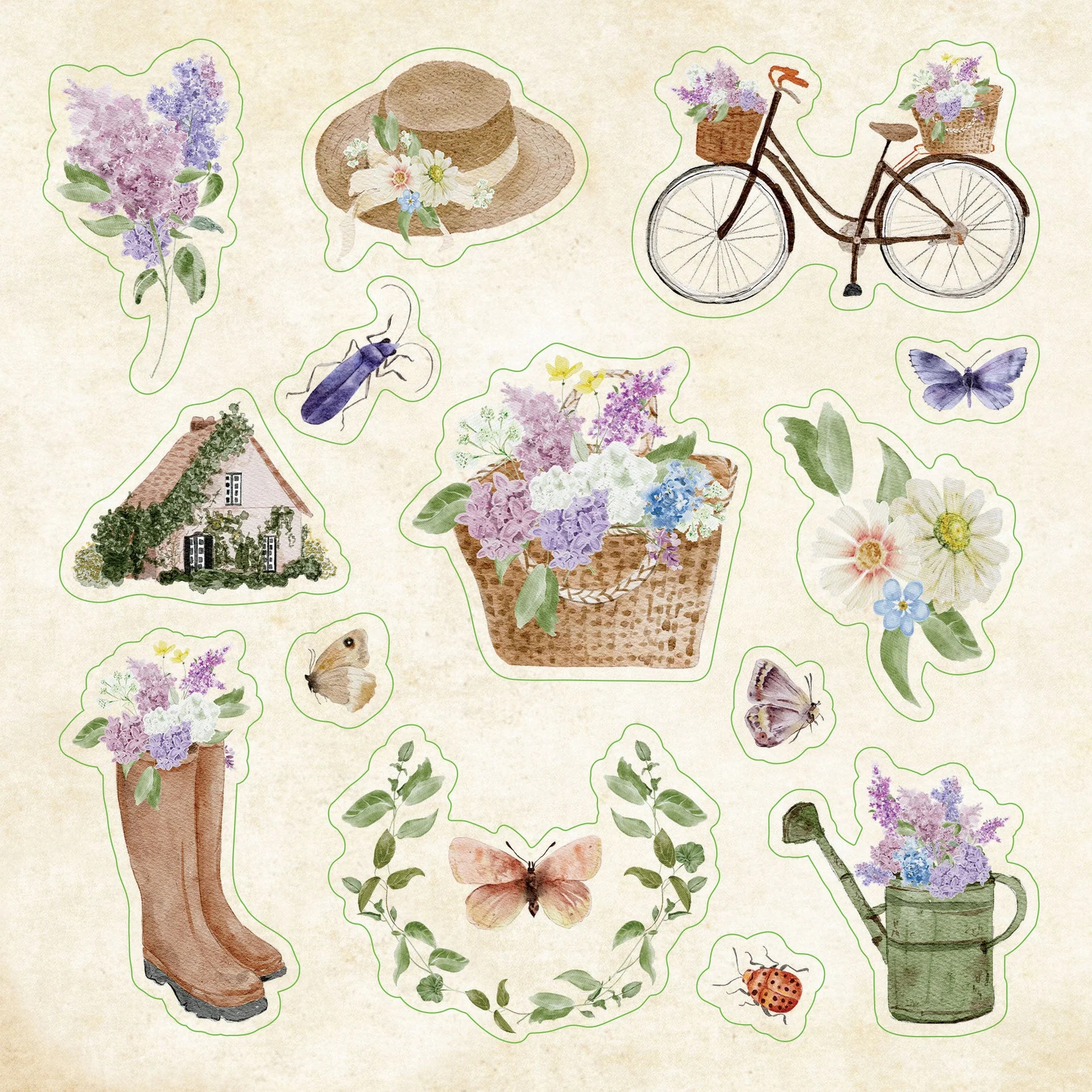 Cottagecore Sticker Book - 7