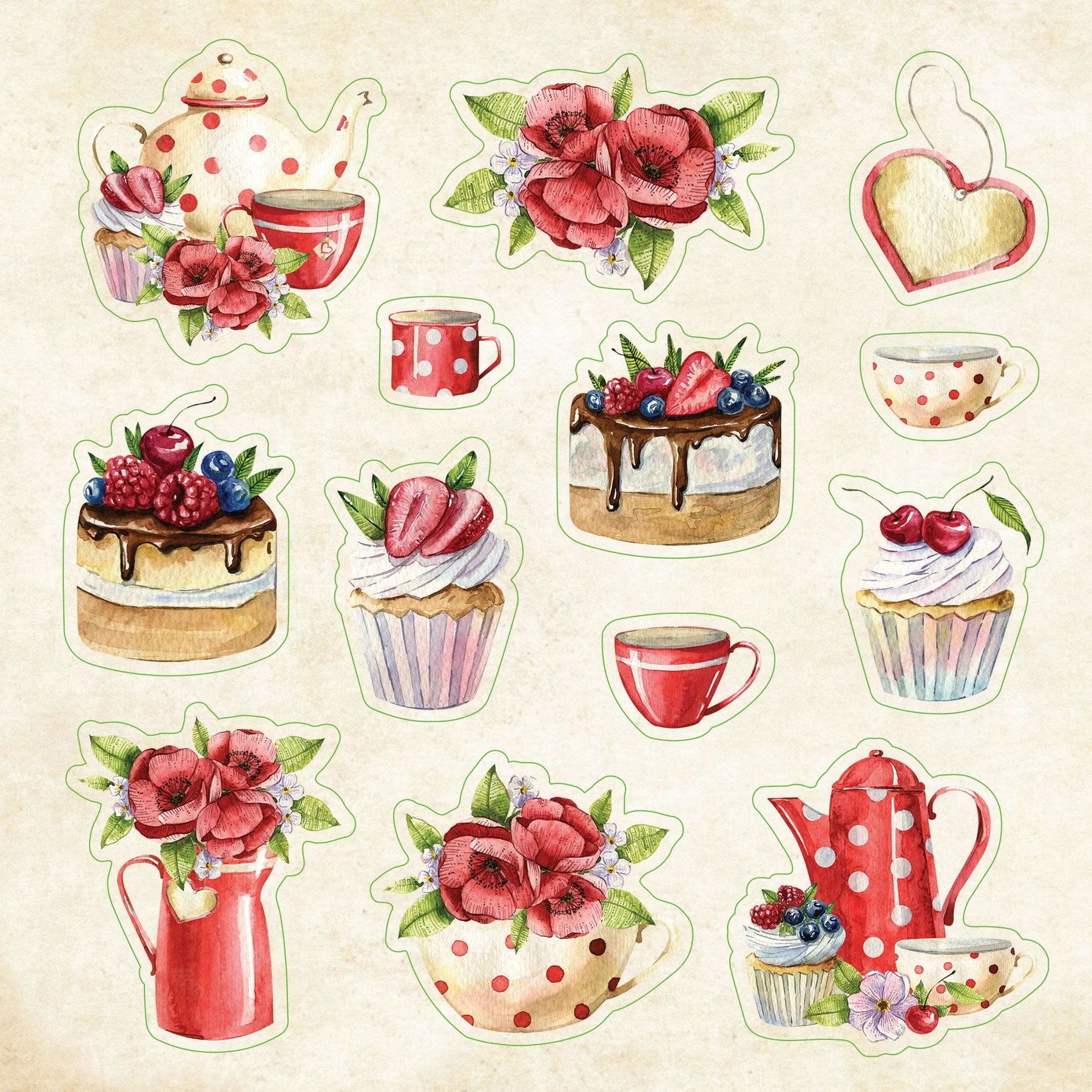 Cottagecore Sticker Book - 6
