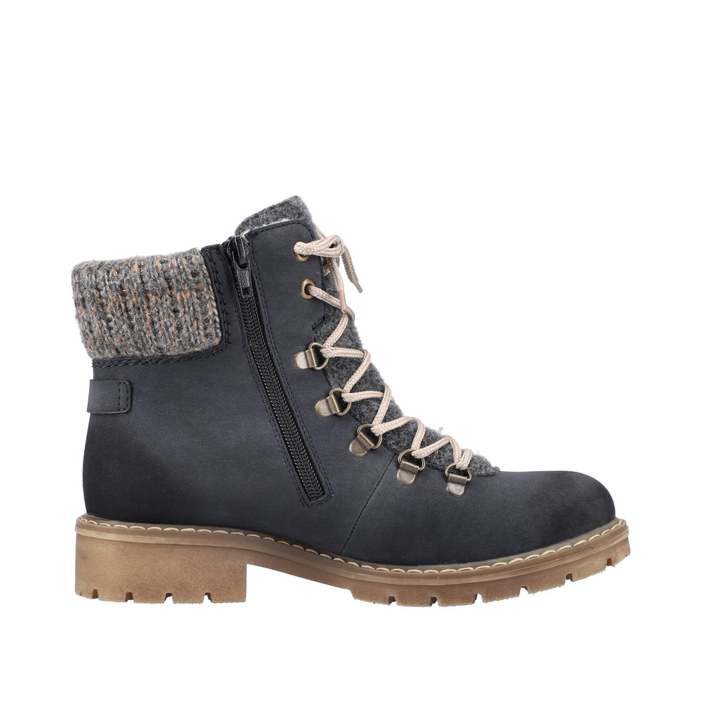 Rieker Damboots varmfodrad mörk Blå - 2