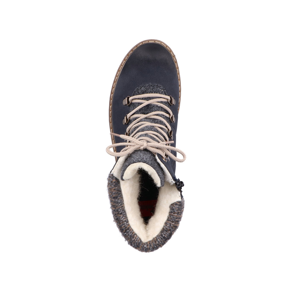 Rieker Damboots varmfodrad mörk Blå - 4
