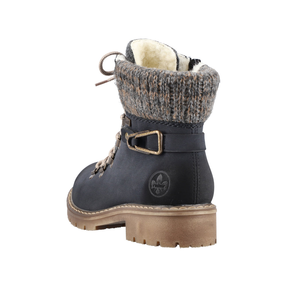 Rieker Damboots varmfodrad mörk Blå - 3