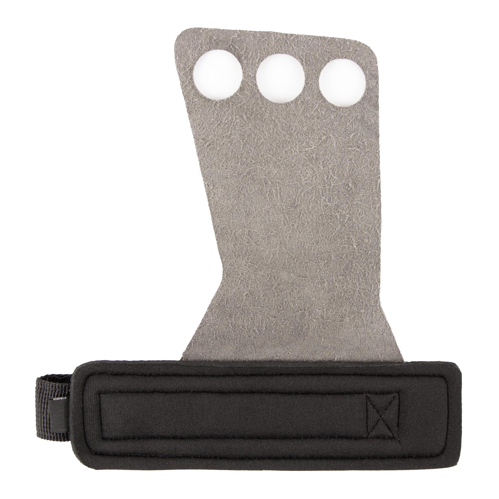 3-Hole Carbon Lifting Grips, black - 2