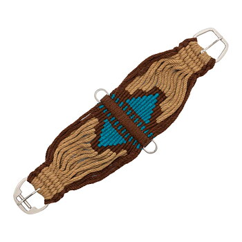 Western girth, Pool´s Aztec in mohair