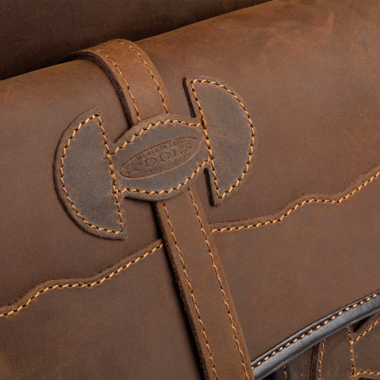Double saddle bag Pool´s, oiled nubuck - 3