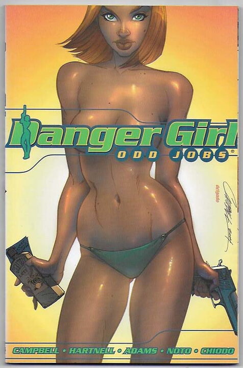 Danger Girl: Odd Jobs TP NM- Solblekt på ryggen J. Scott Campbell/Andy Hartnell