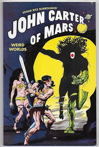 John Carter of Mars: Weird Worlds TP VF/NM Solblekt på ryggen