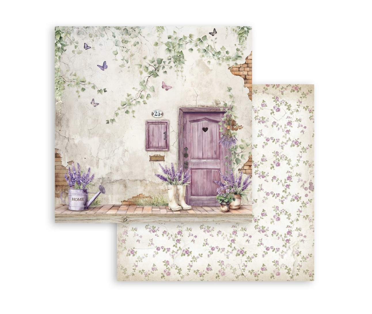 Stamperia - Lavender - Door