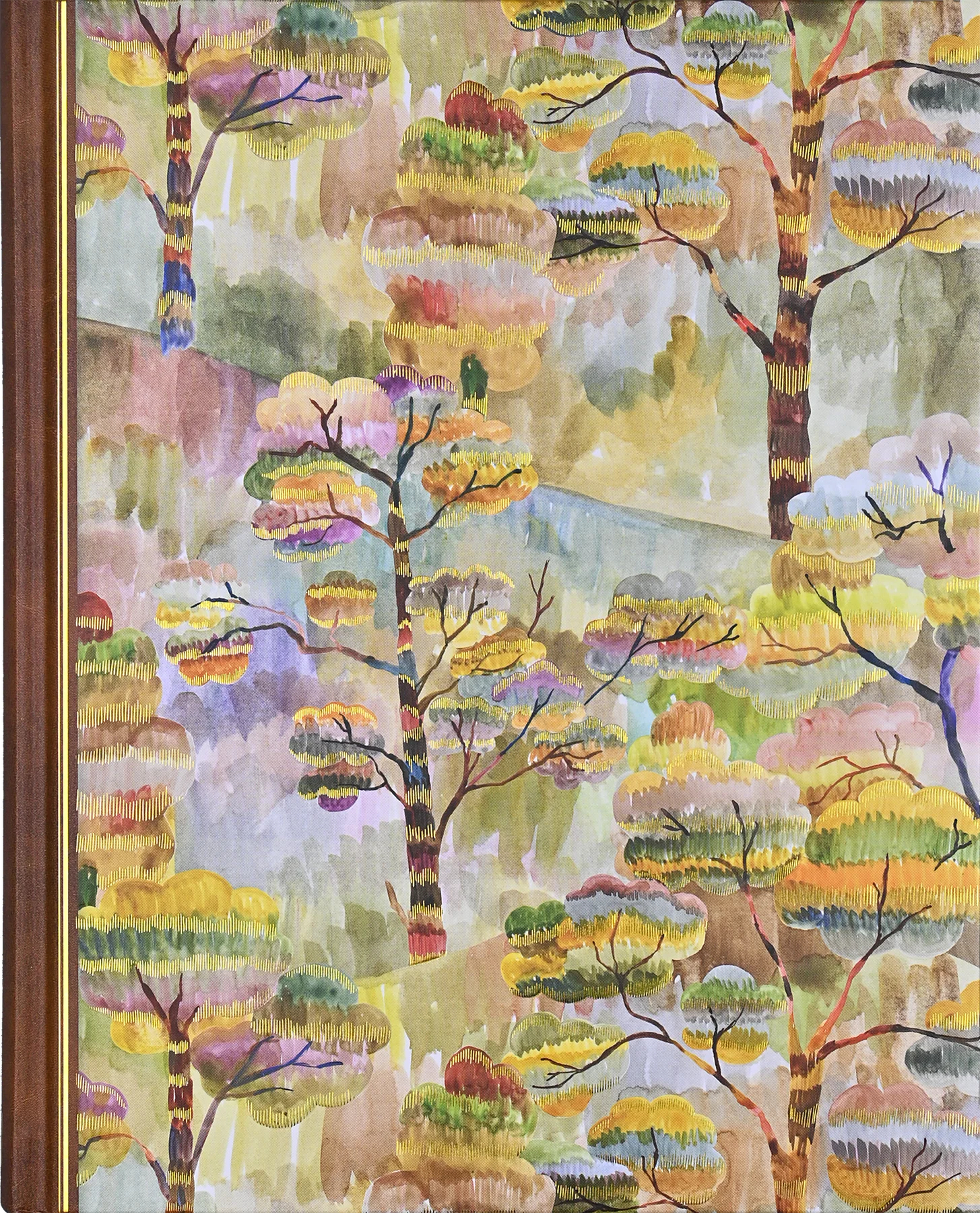 Journal O/S Watercolor Treescape