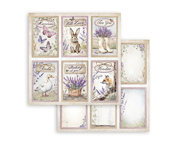 Stamperia - Lavender - 6 cards 