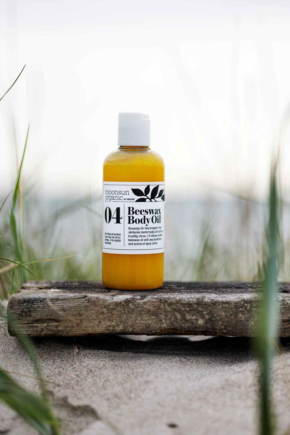 Beeswax Bodyoil 200 ml moonsun organic of sweden - 2
