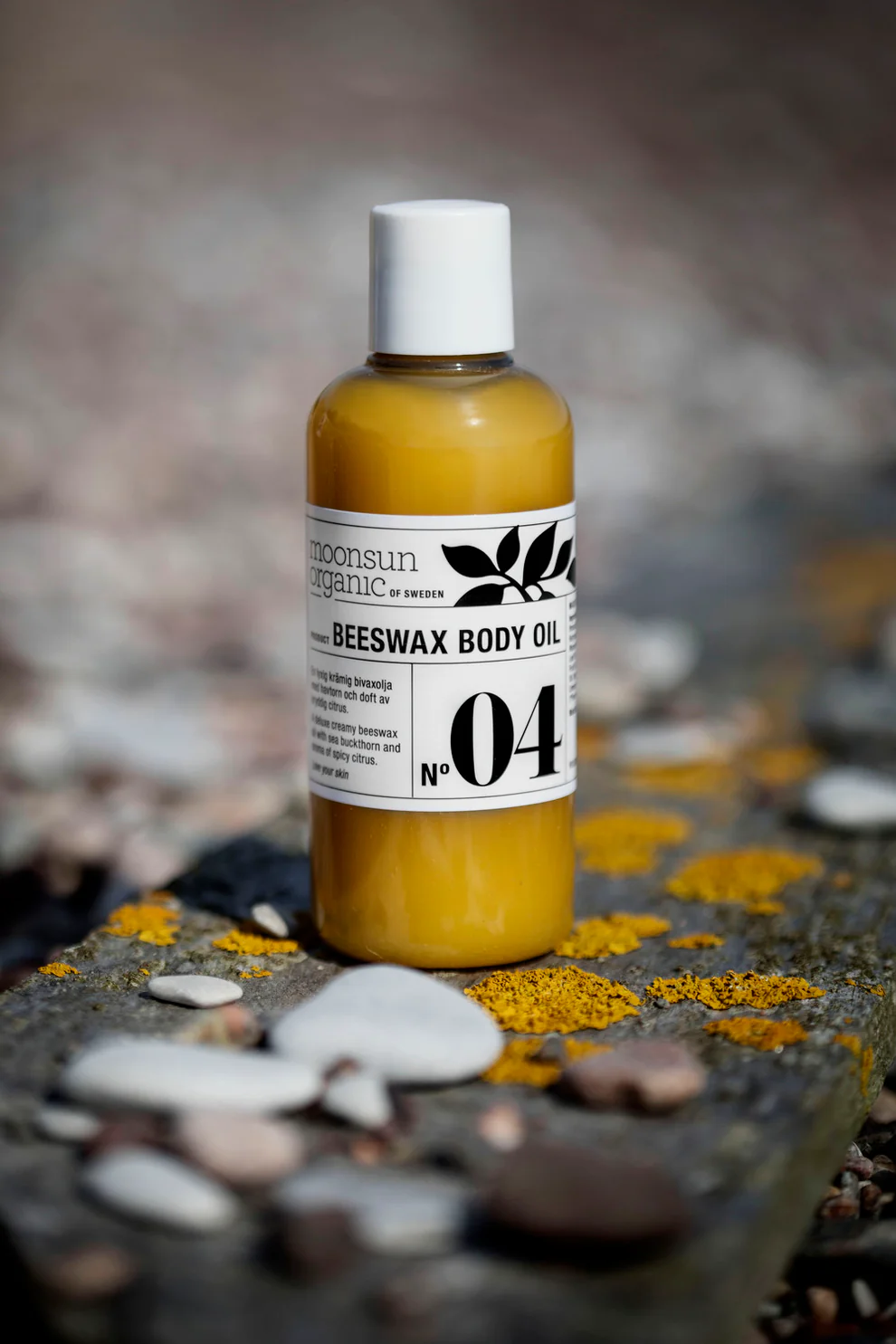 Beeswax Bodyoil 200 ml moonsun organic of sweden - 3