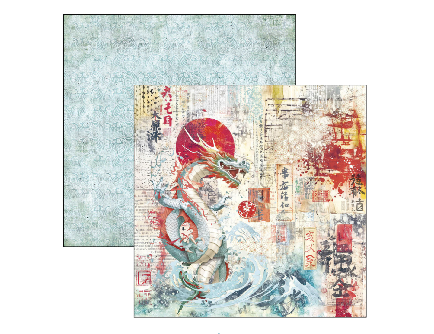 Ciao Bella Land of the Rising sun - Paperpad 8"X8"  12/pkg  - 6