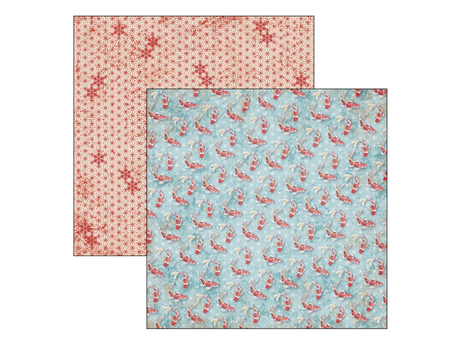 Ciao Bella Land of the Rising sun - Paperpad 8"X8"  12/pkg  - 4