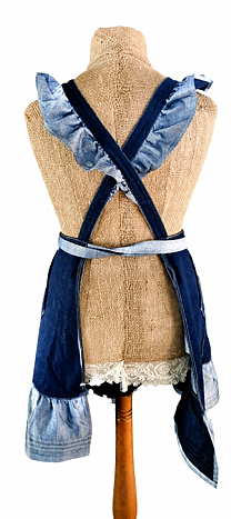 Karin Apron -  förkläde i denim.