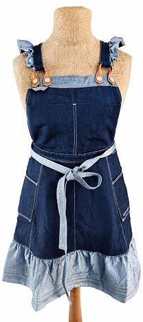 Karin Apron -  förkläde i denim.