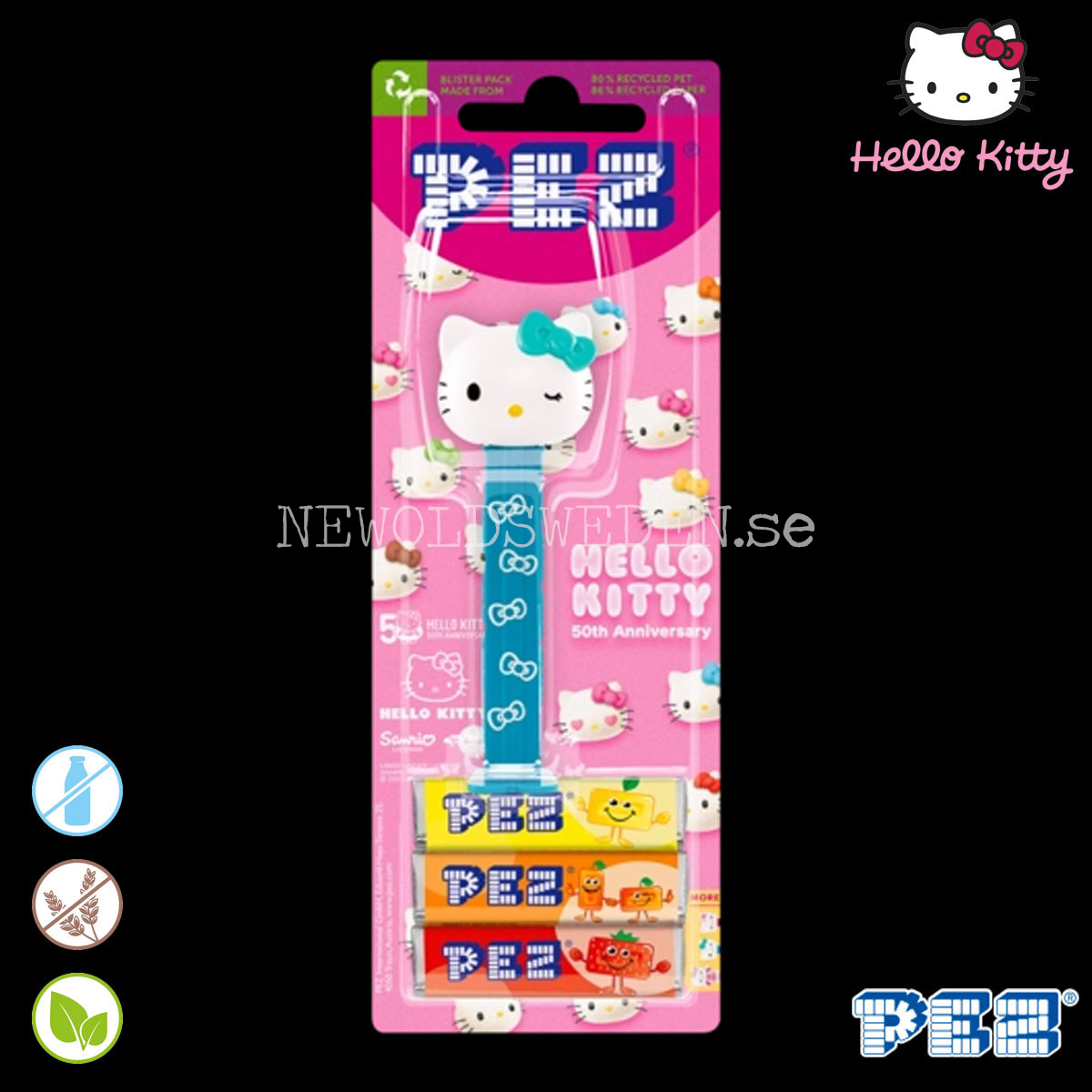 PEZ Dispenser HELLO KITTY BLINKING + Candy - Hello Kitty - PE31 - 2