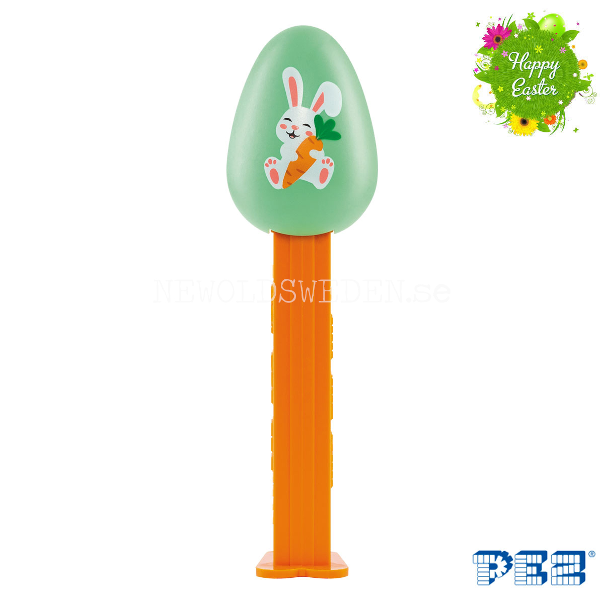 PEZ Dispenser EASTER EGG BUNNY + Candy - Easter - PE012 - 6