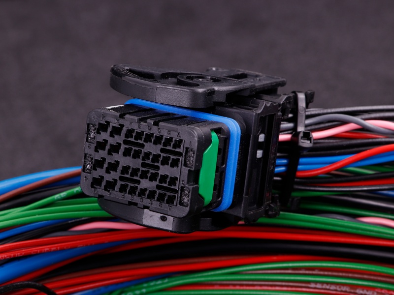 MaxxECU PRO kabelhärva 3m kontaktdon 4 (extra in/out, CAN 2, knack) - 3