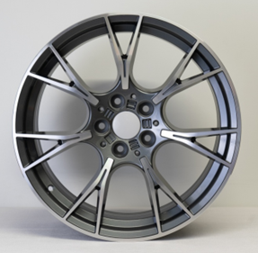 19" Fond Gunmetal/polished 5x120