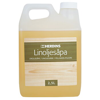 Linoljesåpa naturell 2,5L