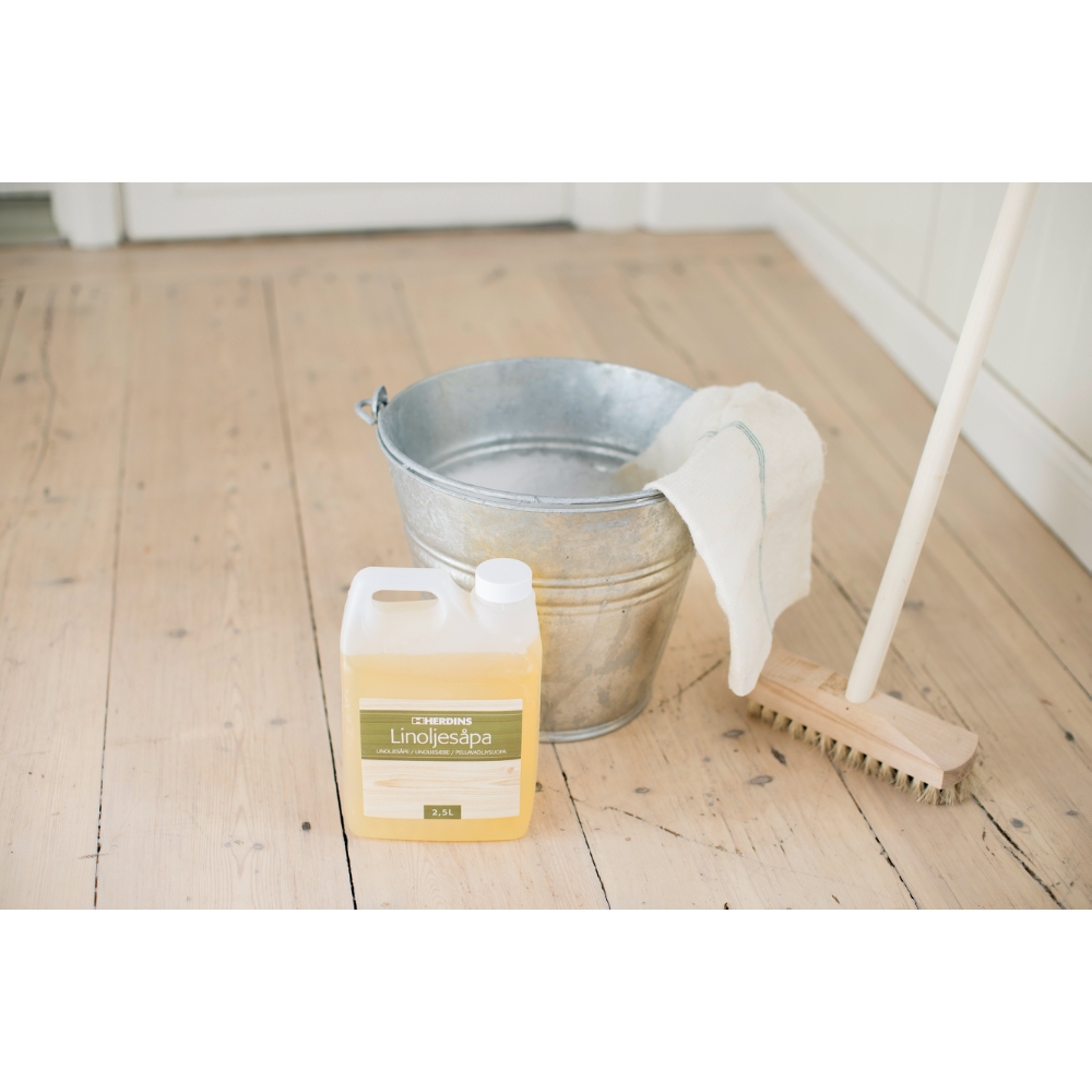 Linoljesåpa naturell 2,5L - 4