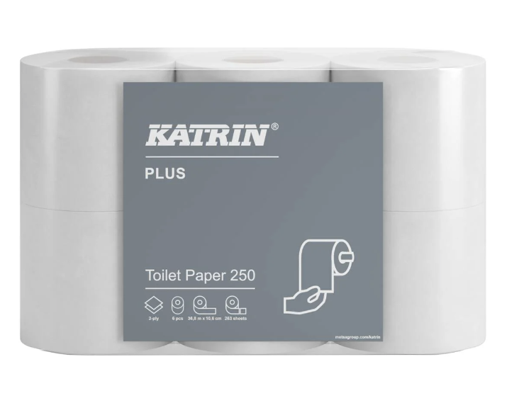 Katrin Toalettrulle 250 2-lagers