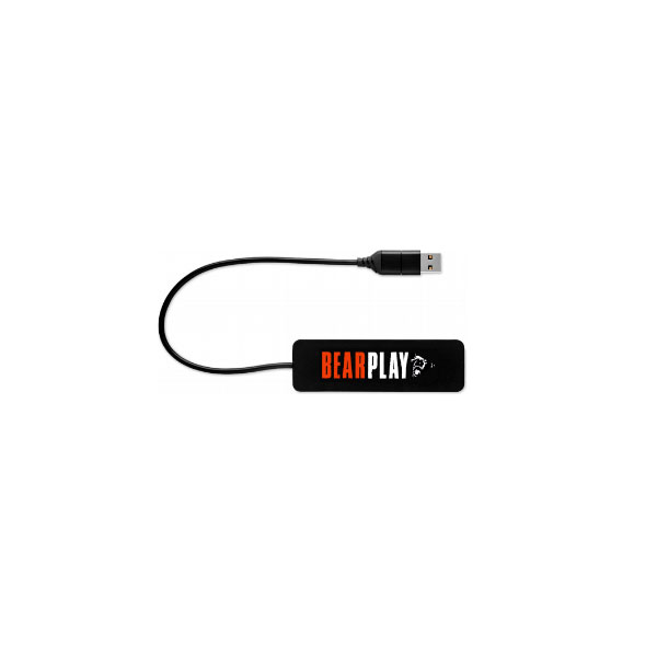 BEARPLAY USB-C HUBB 4 PORTAR