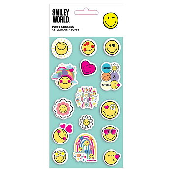 Smiley Klistermärke Bubbla