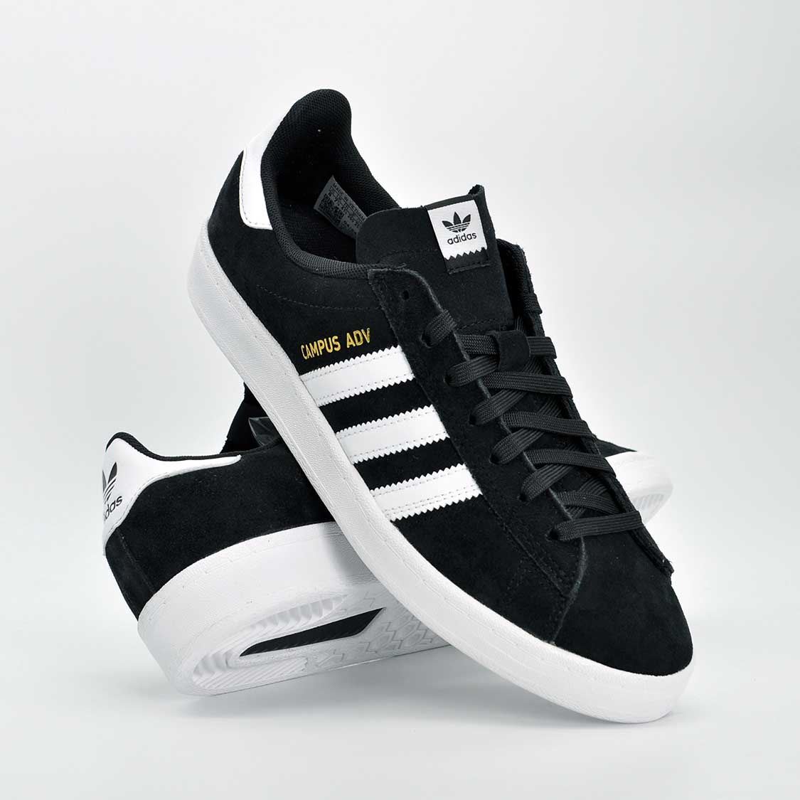 Adidas - Campus ADV Core Black/Cloud White/Cloud White - Appertiff Workshop