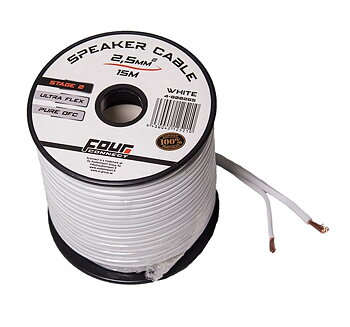 FOUR Connect 4-800265 OFC-minispool white 2x2.5mm2, 15m
