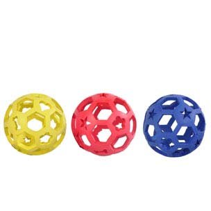Flamingo Dog Toy Rubber Ball - Several Sizes/Colours