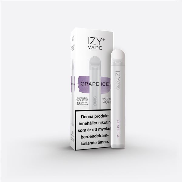 IZY VAPE - Grape Ice 18mg 