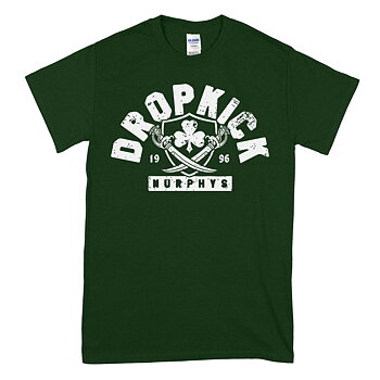 Dropkick Murphys Bruin Badge Green T-Shirt